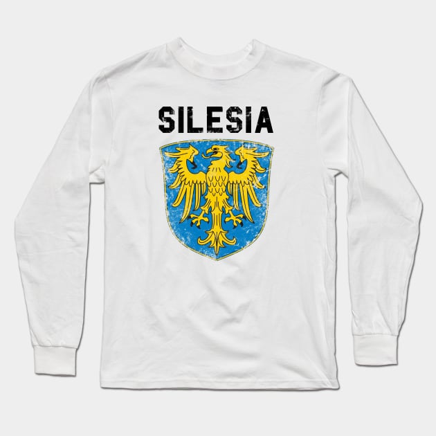 Silesian Coat of Arms Long Sleeve T-Shirt by Silentrebel